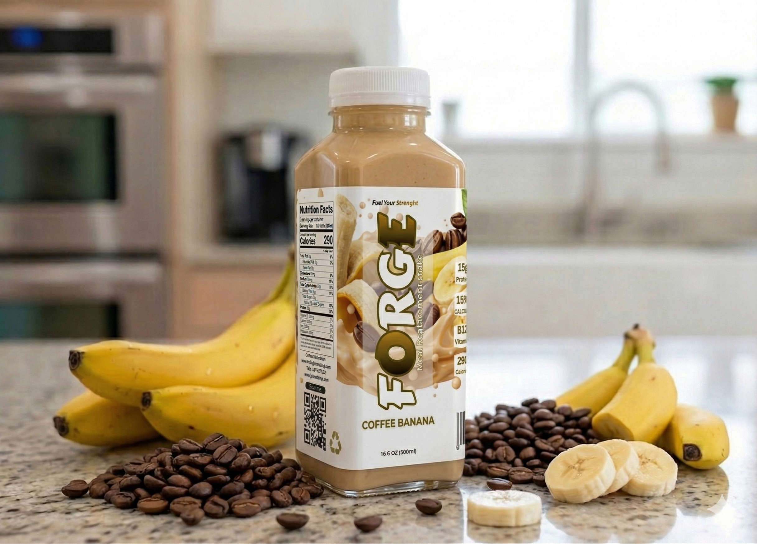 FORGE Coffee Banana meal replacement shake