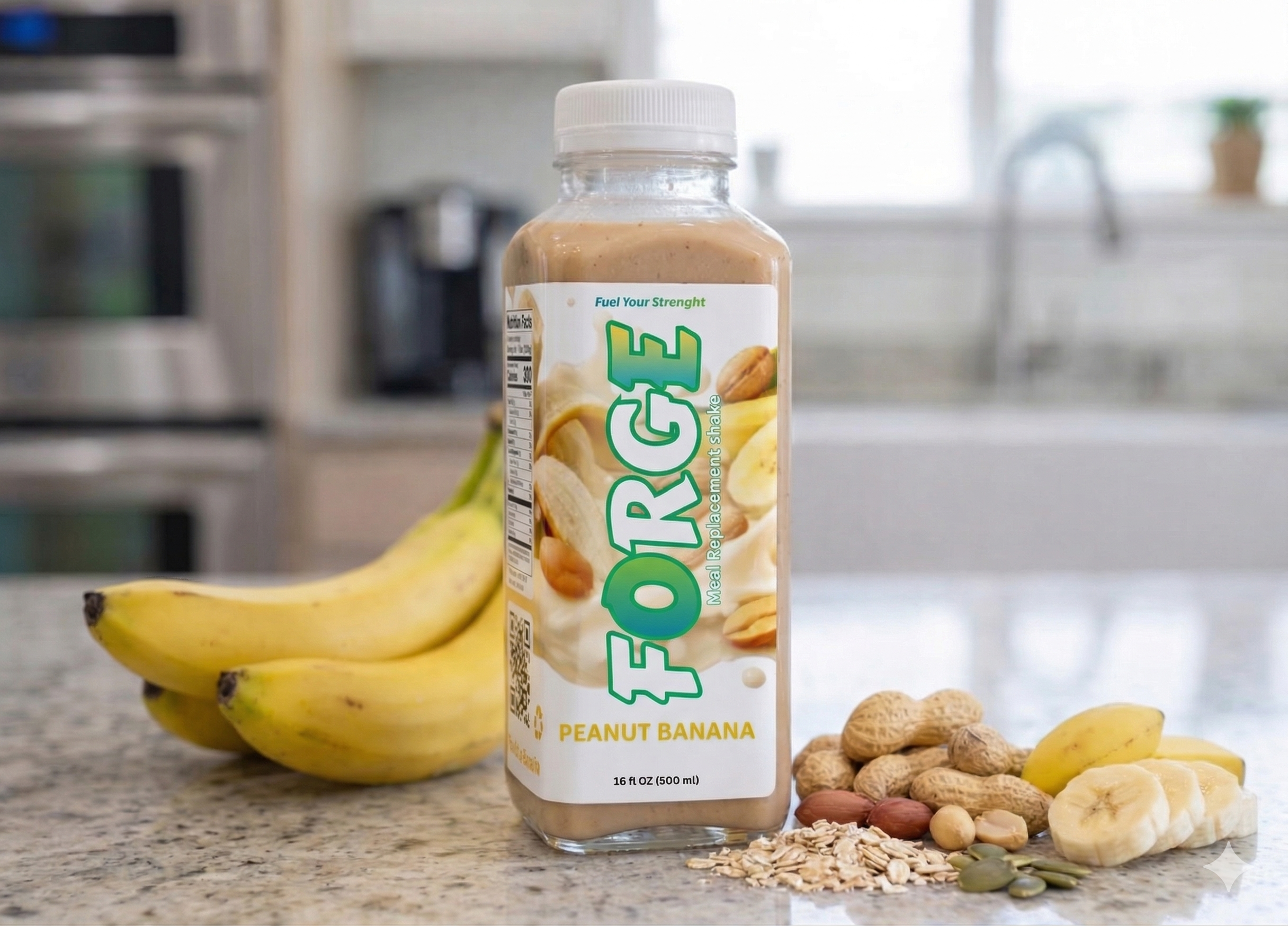 FORGE Peanut Banana meal replacement shake